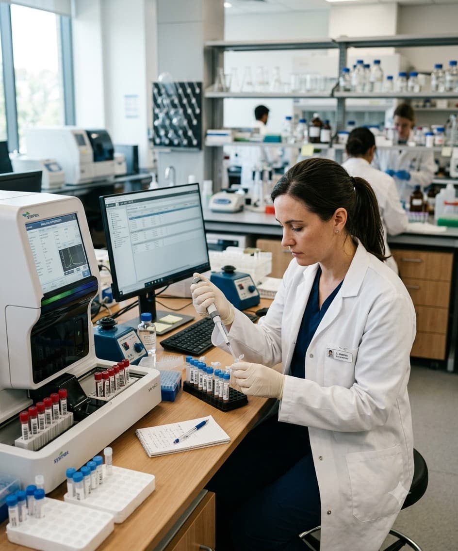 Healthcare science — NHS professional portrait